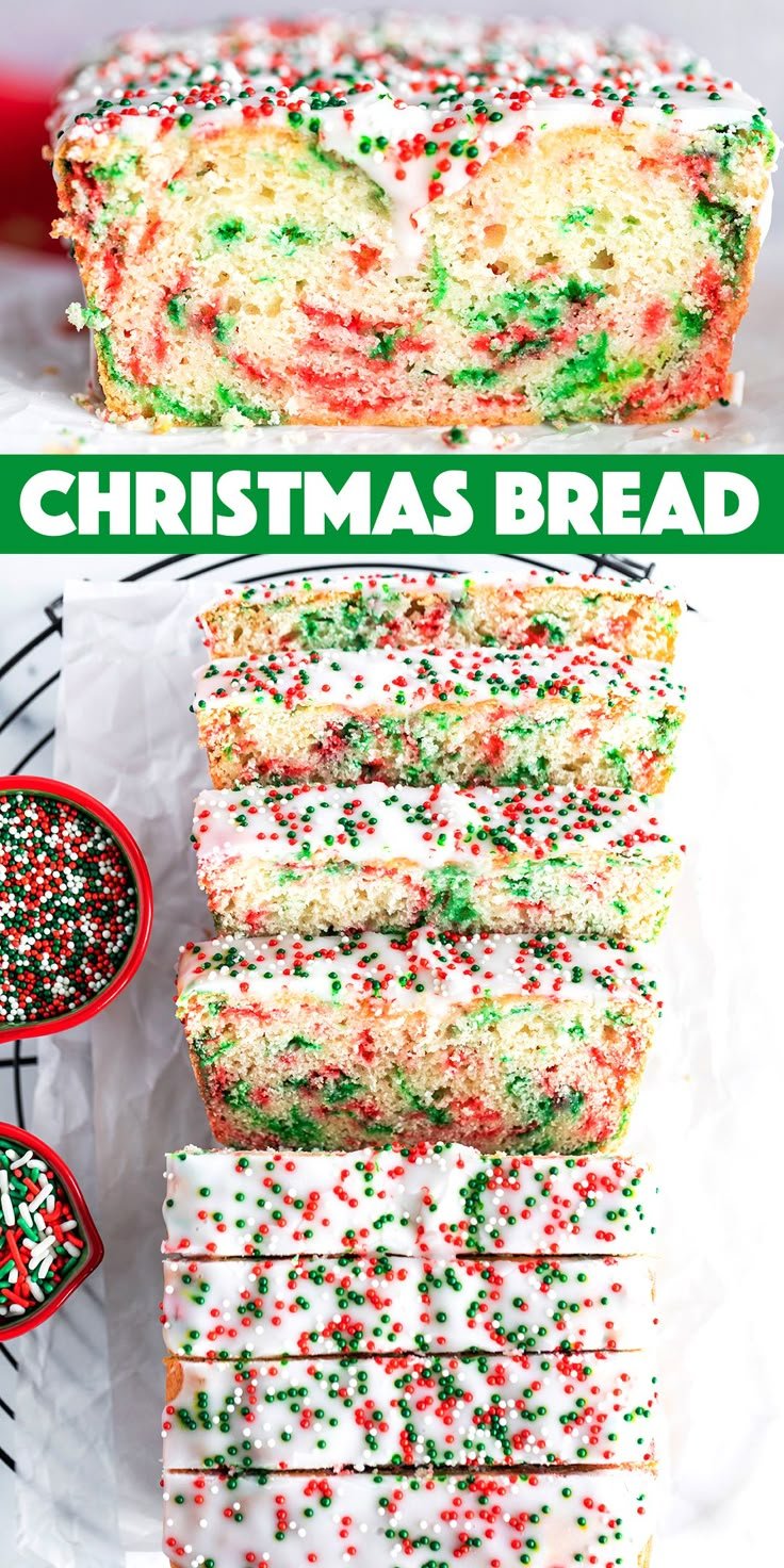 Christmas Sprinkle Buttermilk Bread
