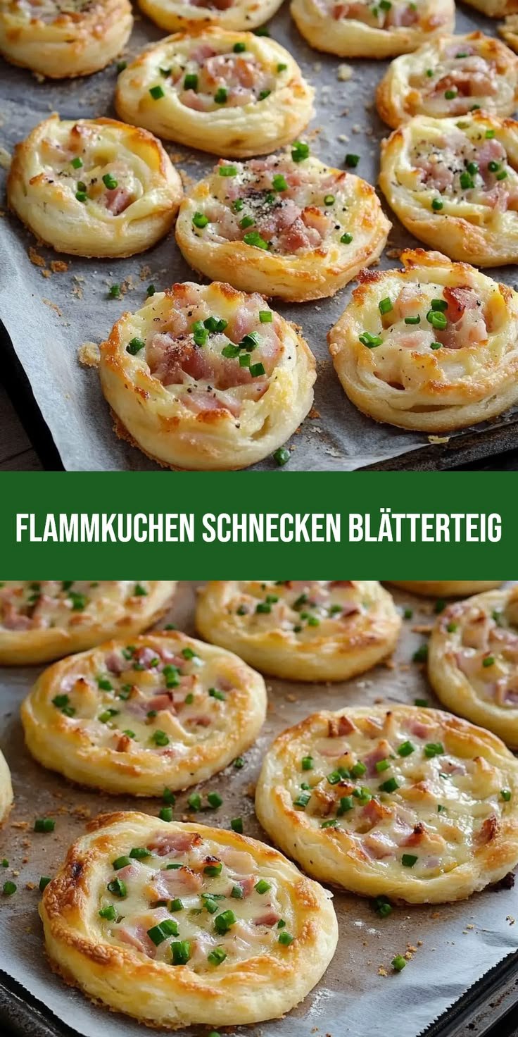 Wie Macht Man Flammkuchen Schnecken Aus Blätterteig Perfekt?