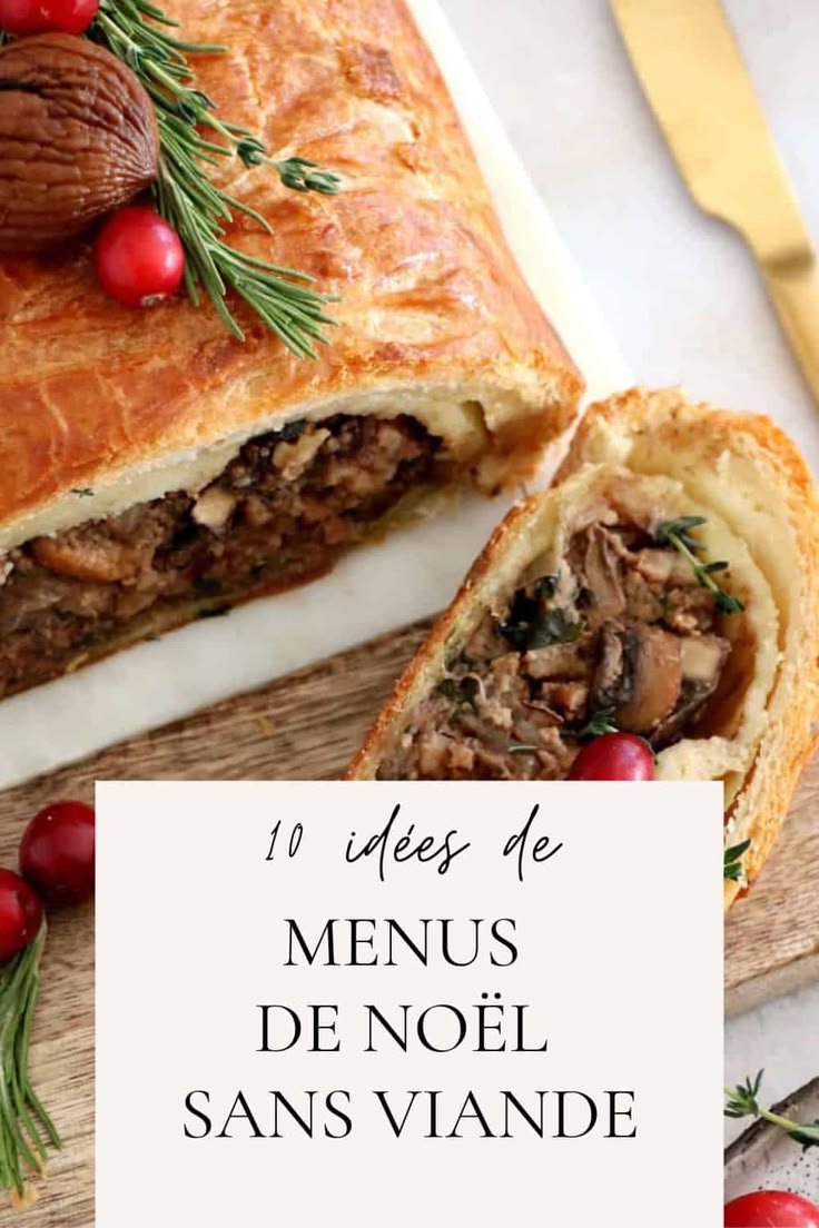 10 menus de Noël sans viande