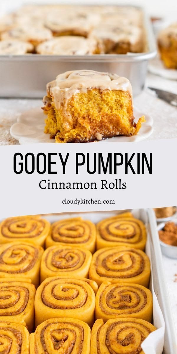 The Best Pumpkin Cinnamon Rolls