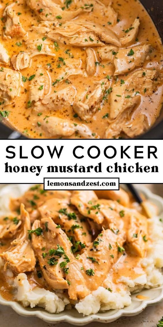 Crockpot Honey Mustard Chicken