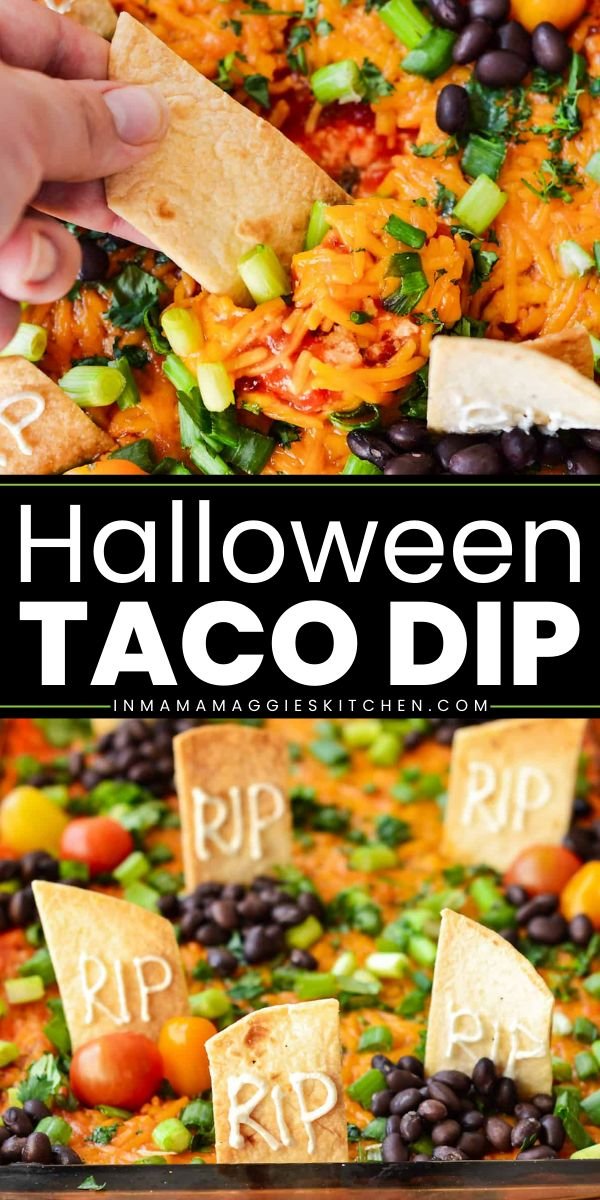 Halloween Taco Dip