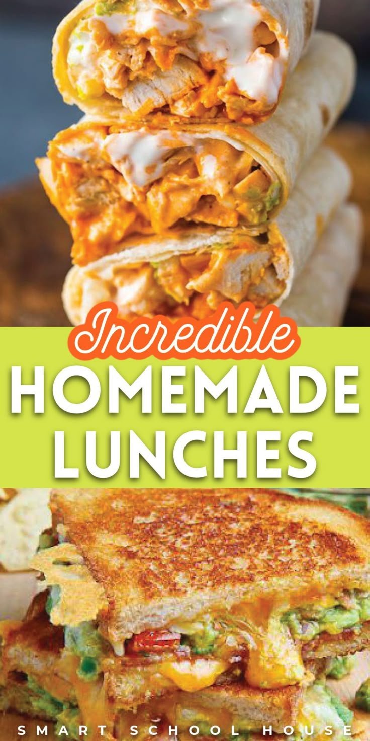 Incredible Homemade Lunches