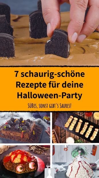 7 schaurig-schöne Rezepte für Halloween