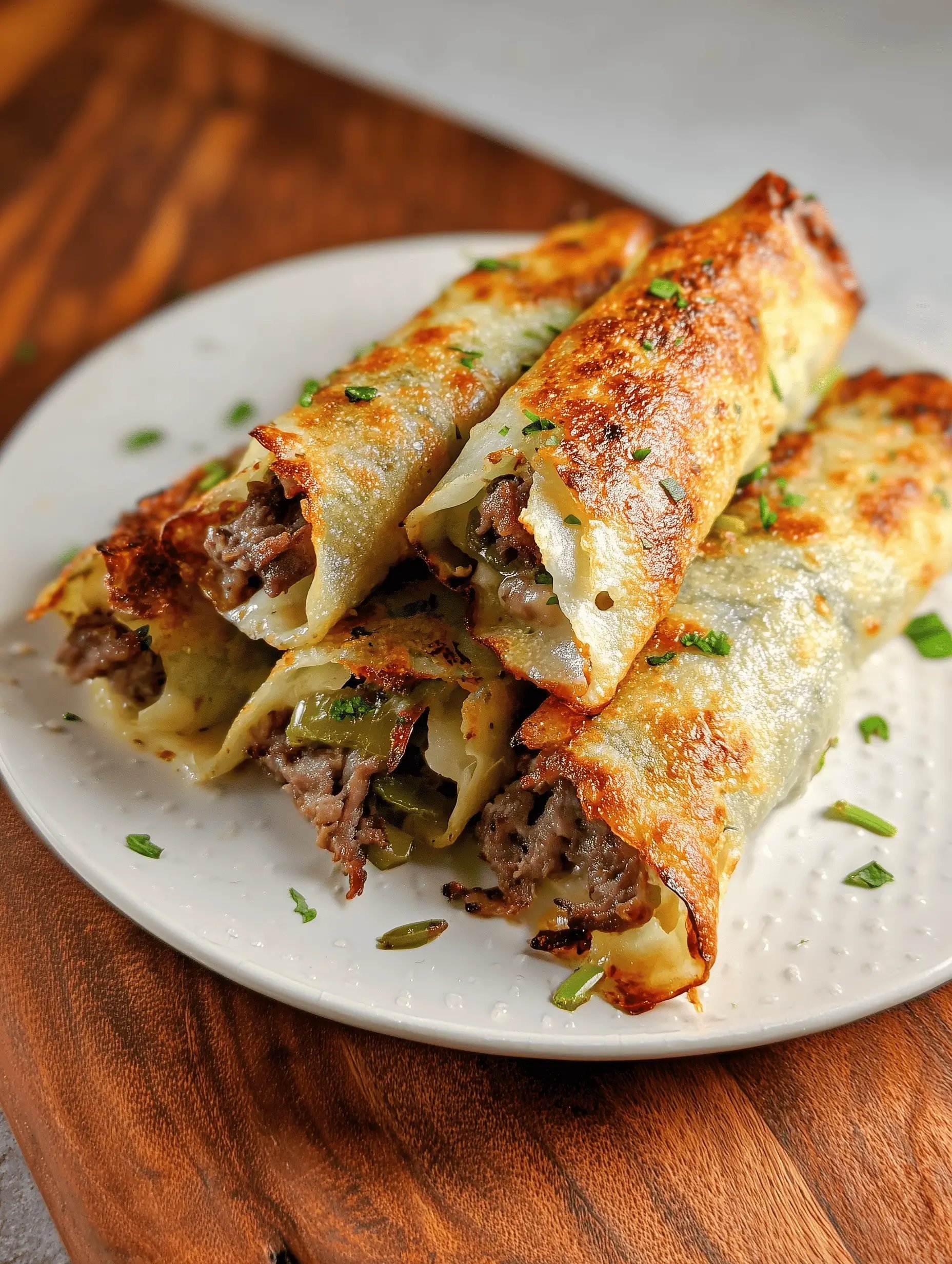 Keto Philly Cheesesteak Roll Ups