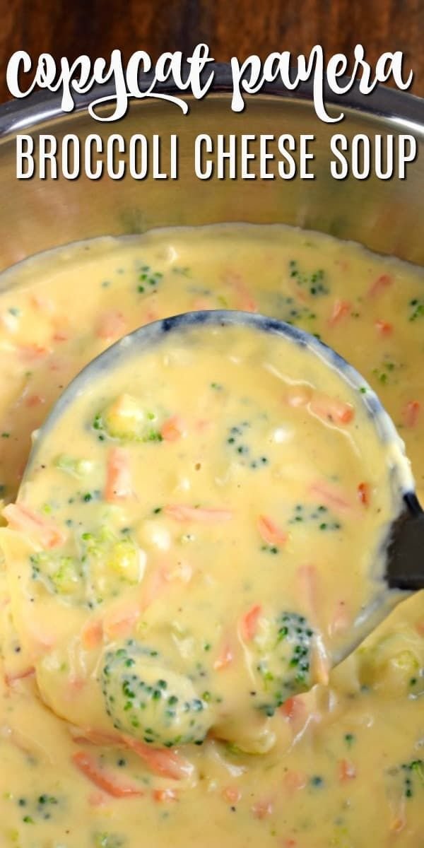 Copycat Panera Broccoli Cheese Soup Recipe
