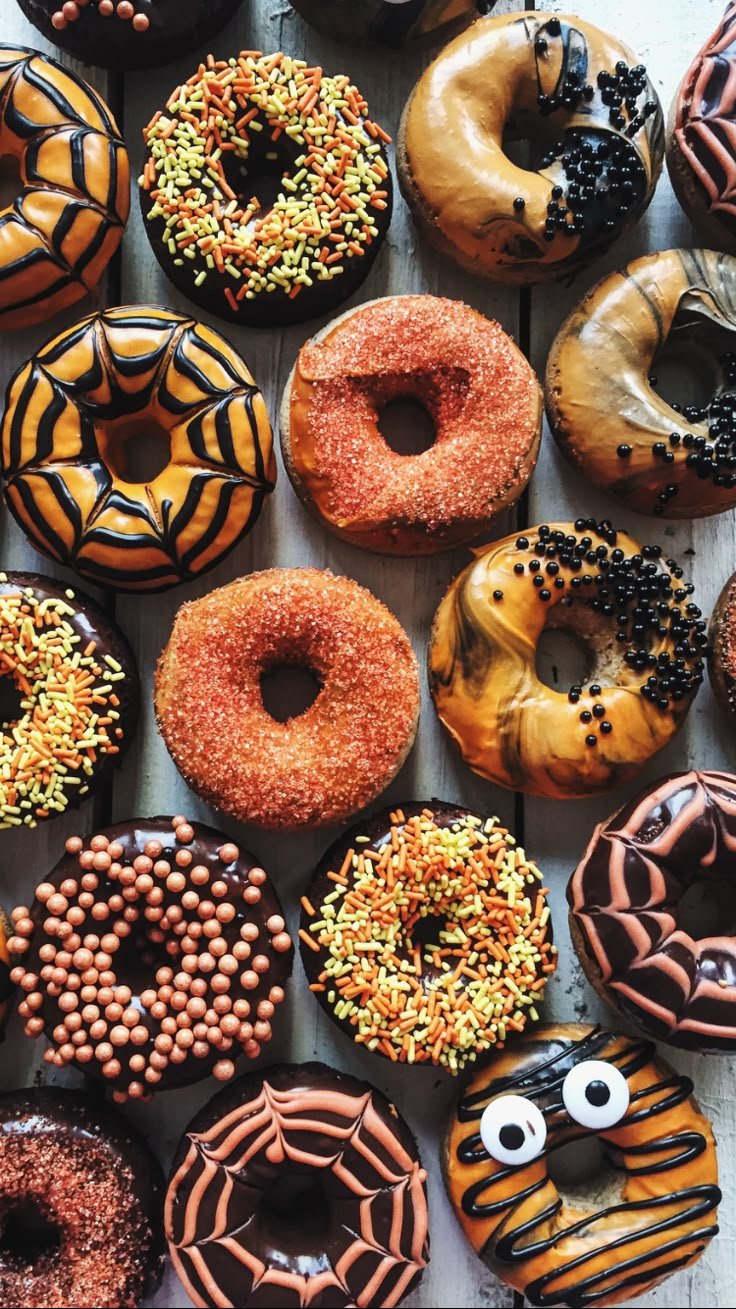 Halloween donuts