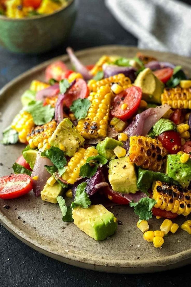 Grilled Corn Salad