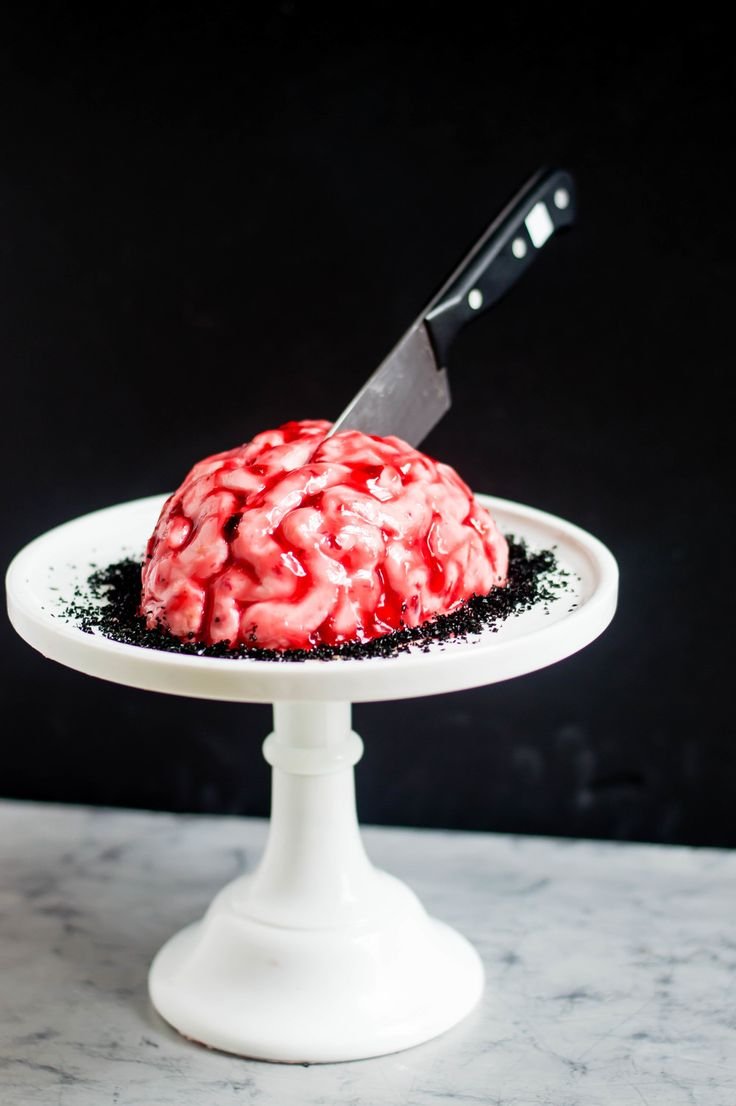 Zombie Brains Cheesecake Dip — b. sweet