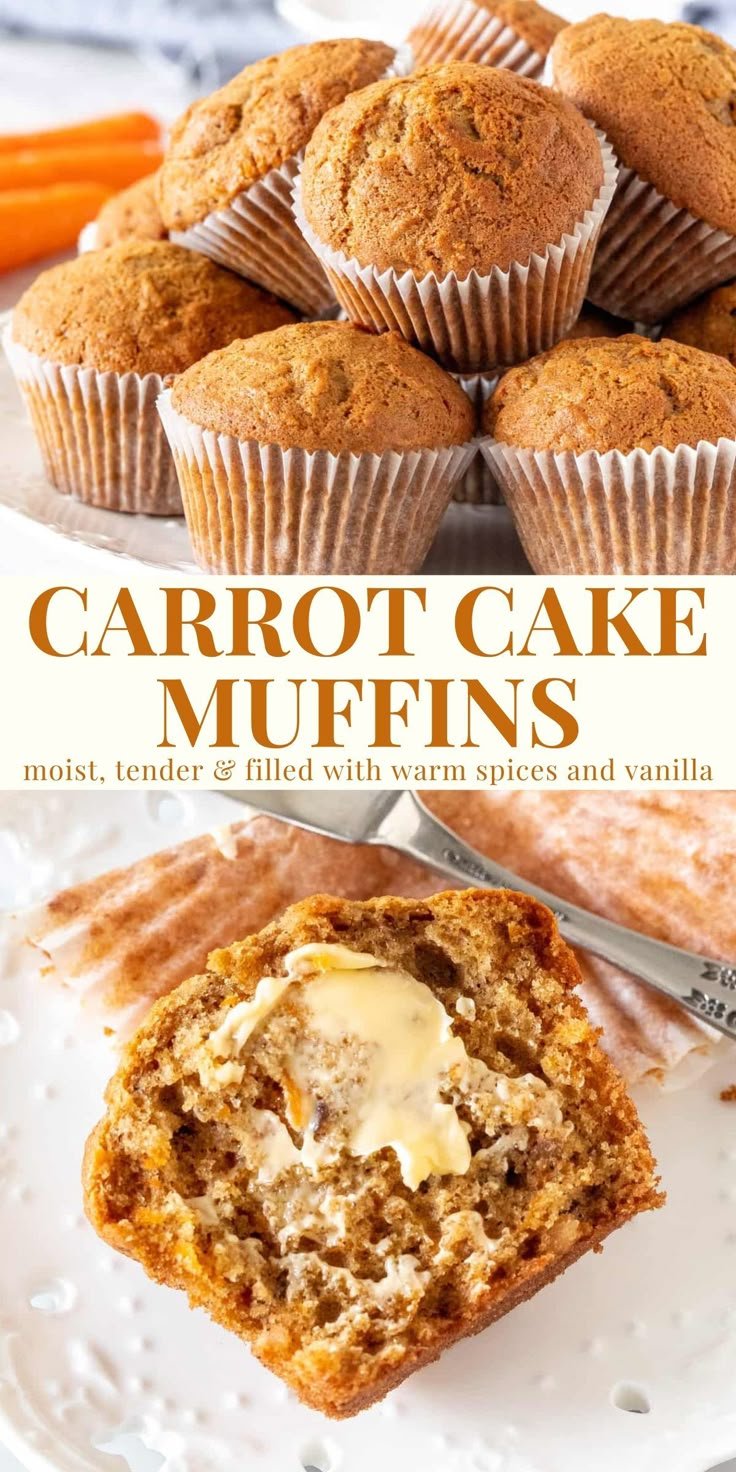 Carrot Cake Muffins