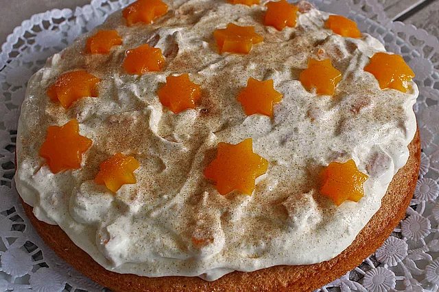 Pfirsichsahnekuchen