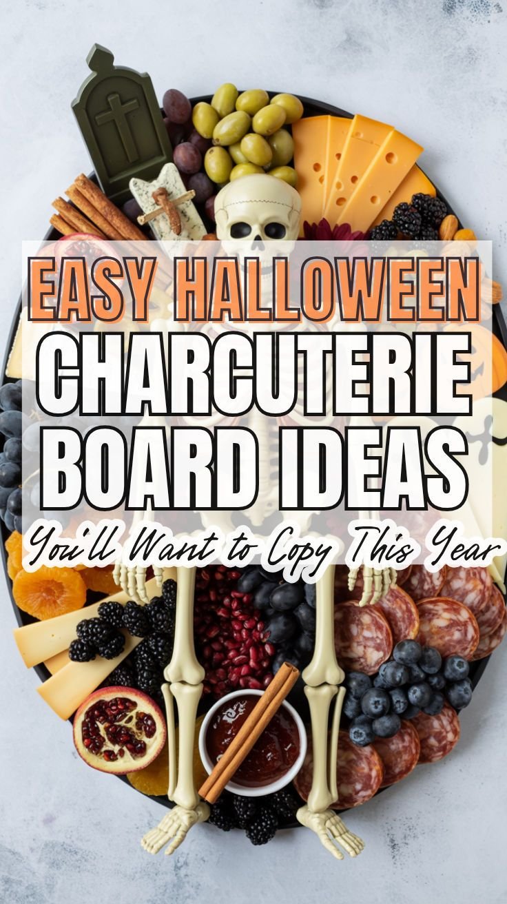 How to make a Halloween themed charcuterie board