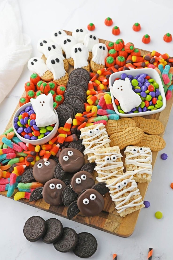 How To Make A Halloween Snack Board