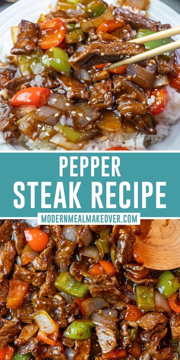 Easy Pepper Steak Recipe