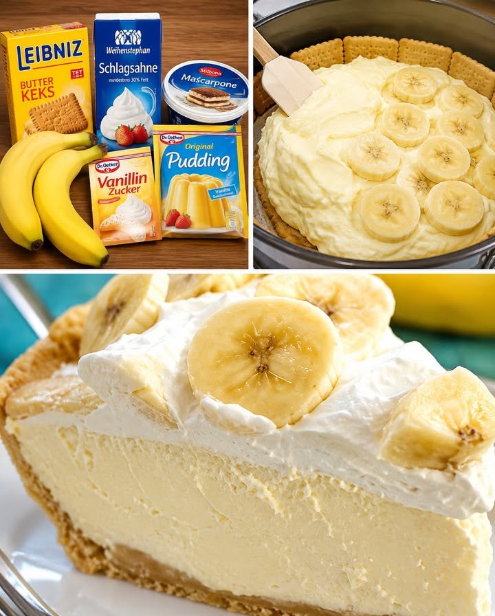 Cremige Bananentorte – Lecker & Cremig