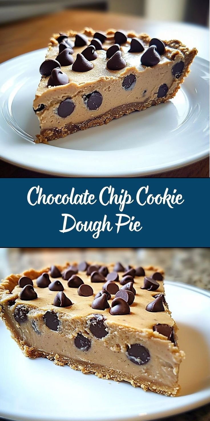 Simple chocolate chip cookie dough recipe | Cookie dough crust dessert, Chocolate chip cookie dough pudding, Cookie dough pie