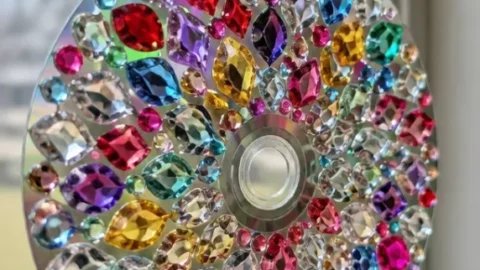 Gem-Covered Suncatcher