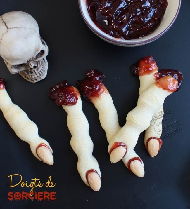 Doigts de sorcière pour Halloween