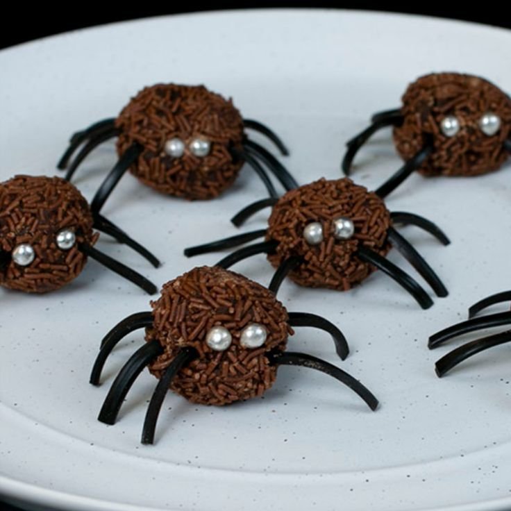 Recette d'Araignées en chocolat pour Halloween