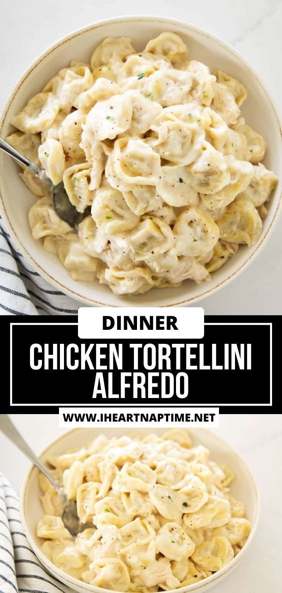 Chicken Tortellini Alfredo