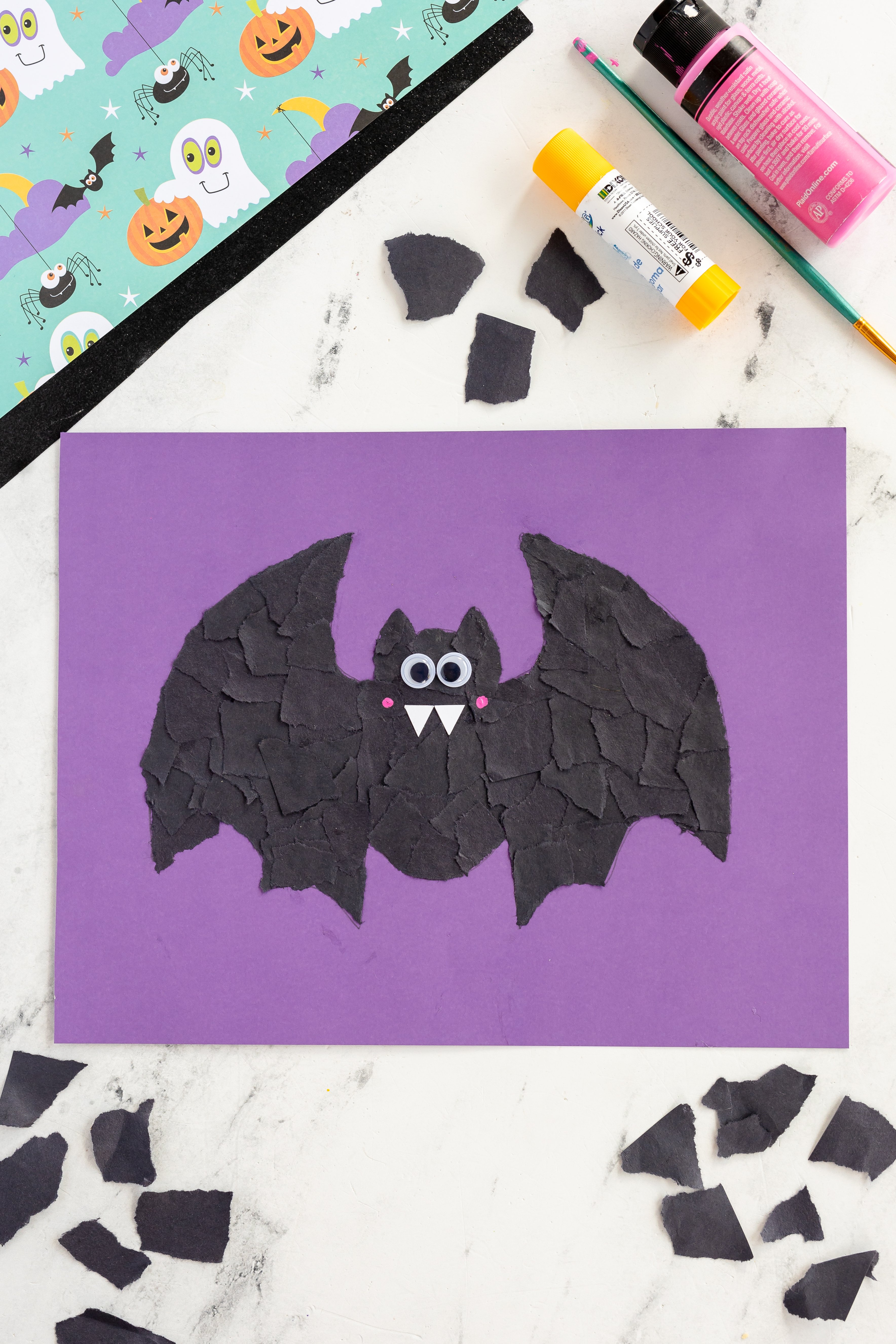 Halloween Bat Craft