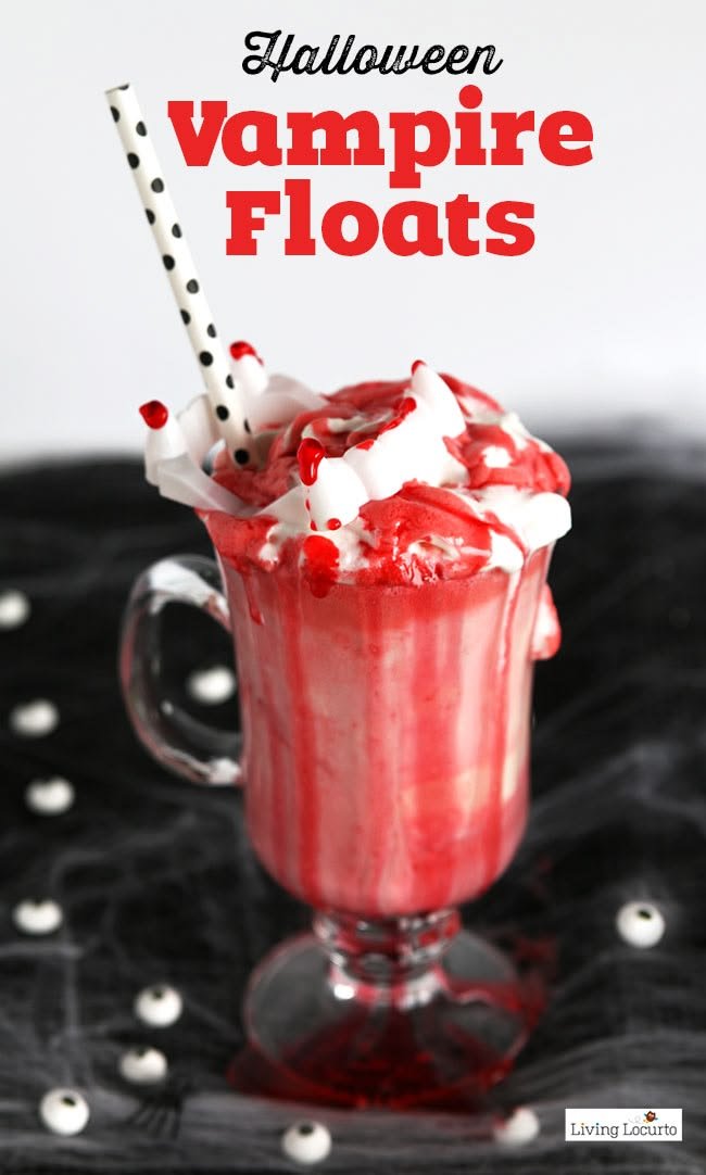 Vampire Blood White Hot Chocolate Recipe | Imperial Sugar | Halloween freakshake recipe easy, Vampire hot chocolate, Halloween root beer floats