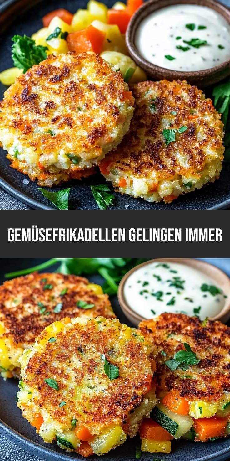 Wollen Sie Gemüsefrikadellen, die immer gelingen und schmecken?