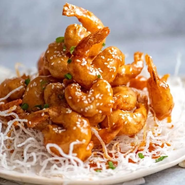 Crevettes au Miel