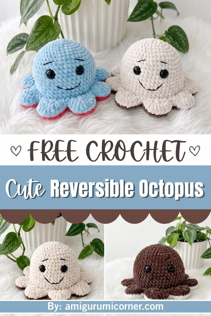 Plush Little Octopus Amigurumi