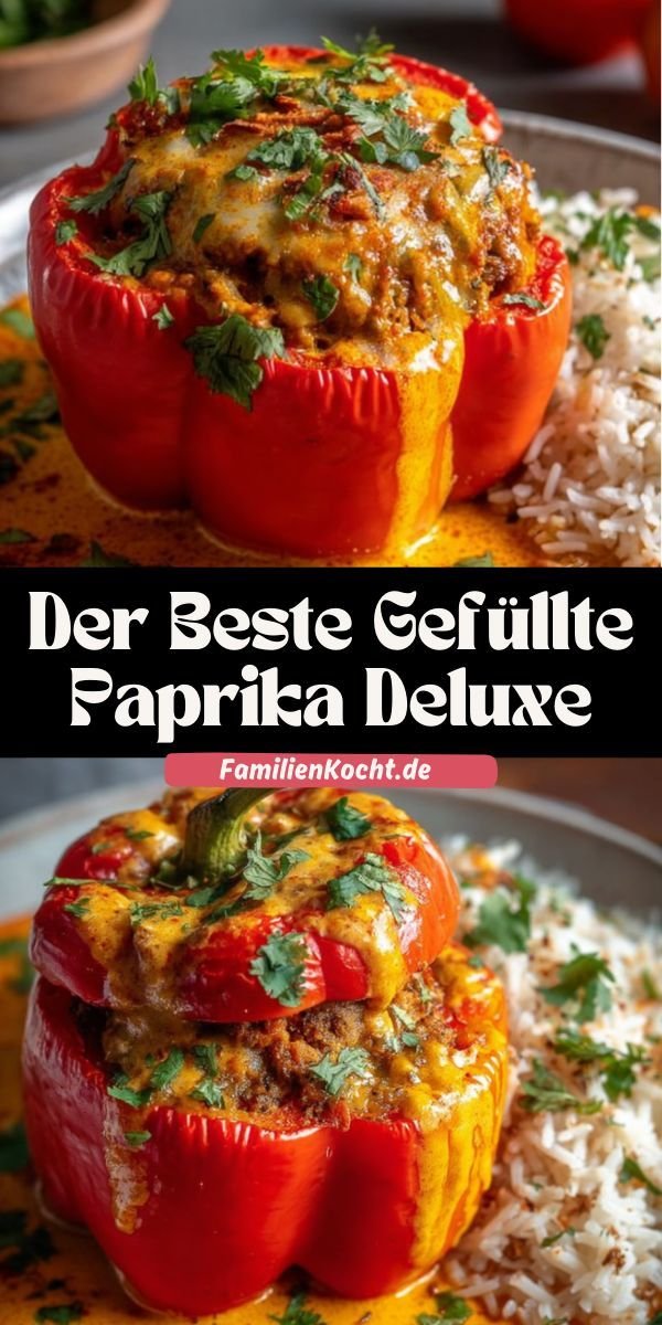Der Beste Gefüllte Paprika Deluxe