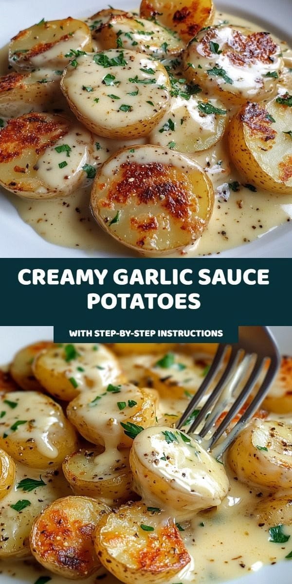 Creamy Garlic Sauce Potatoes: A Delicious Side for Every Meal