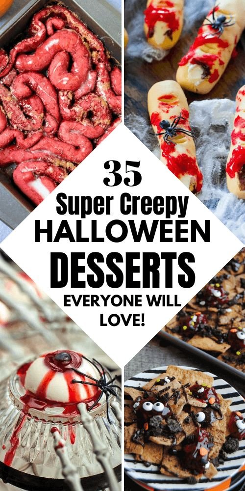 35 Easy Halloween Desserts for Creepy Parties
