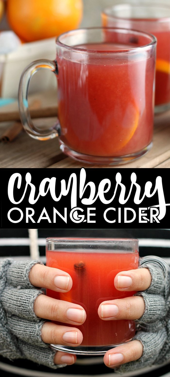 Cranberry Orange Cider