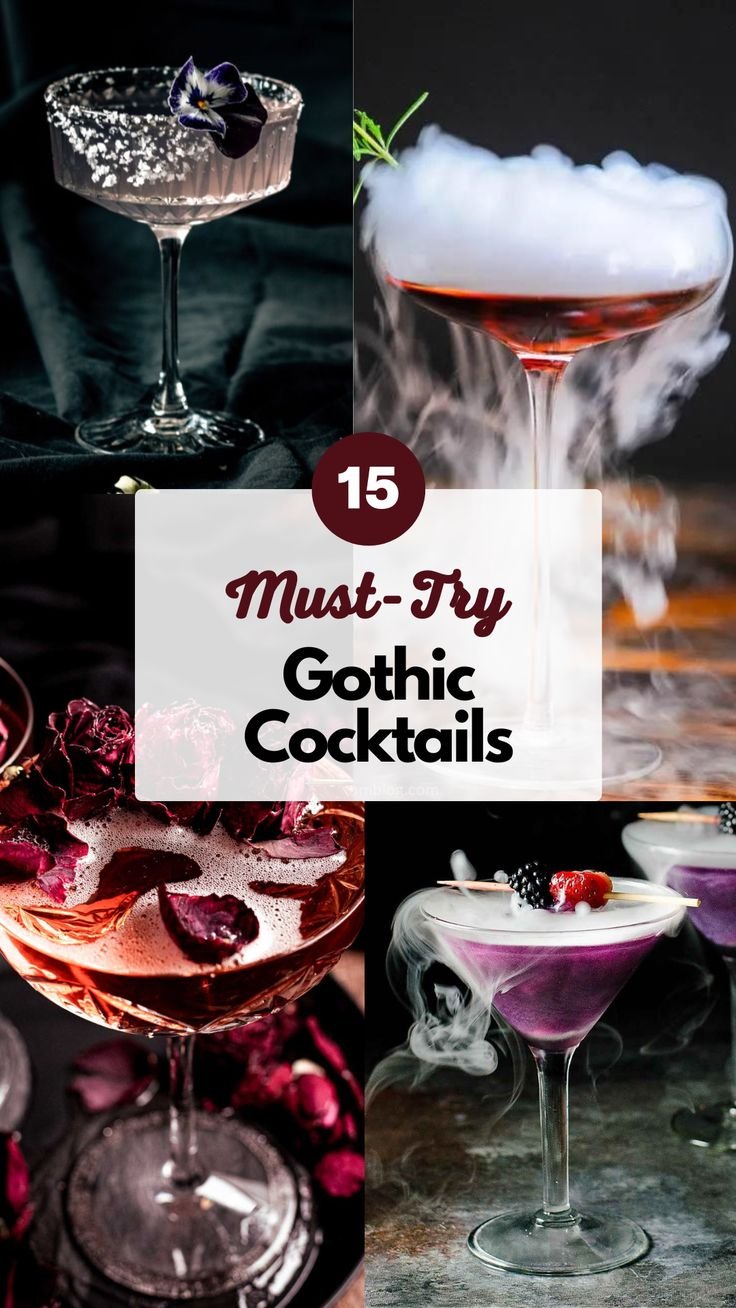 Top 15 Gothic Cocktails to Drink