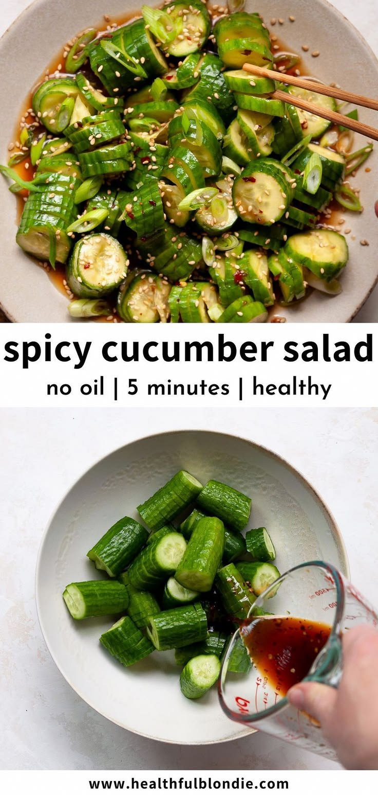 Spicy Cucumber Salad
