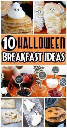 Halloween party food breakfast | Halloween breakfast ideas for adults, Halloween breakfast ideas for work, Halloween food for party