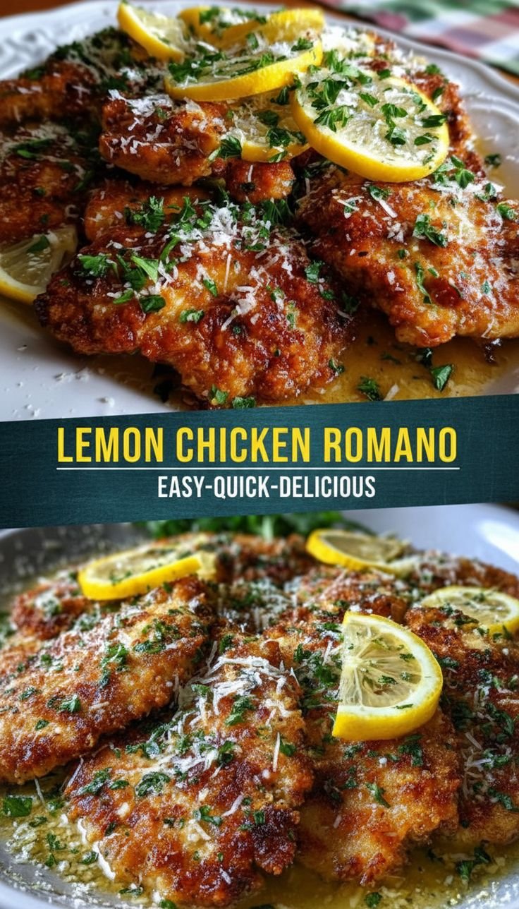 Lemon Chicken Romano