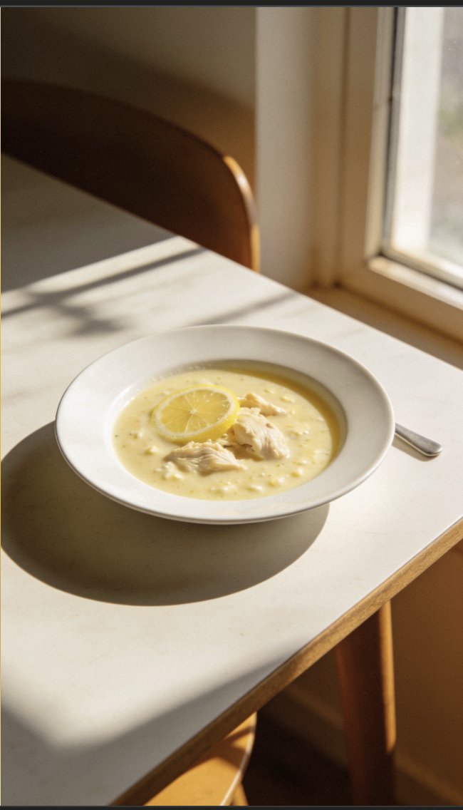 Greek Lemon Chicken Soup