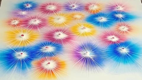 Dazzling Sugar Water Paintings