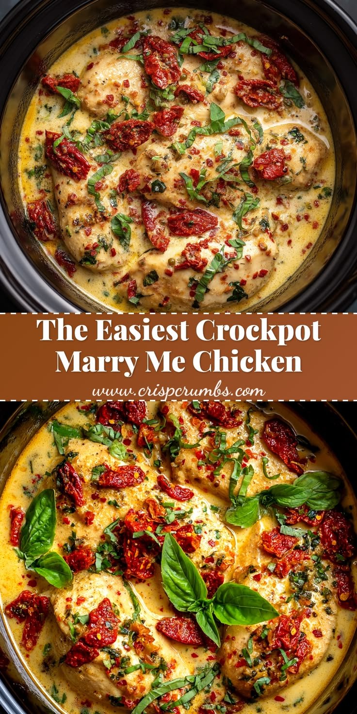 Easy Crockpot Marry Me Chicken (The Ultimate Slow Cooker Recipe!)