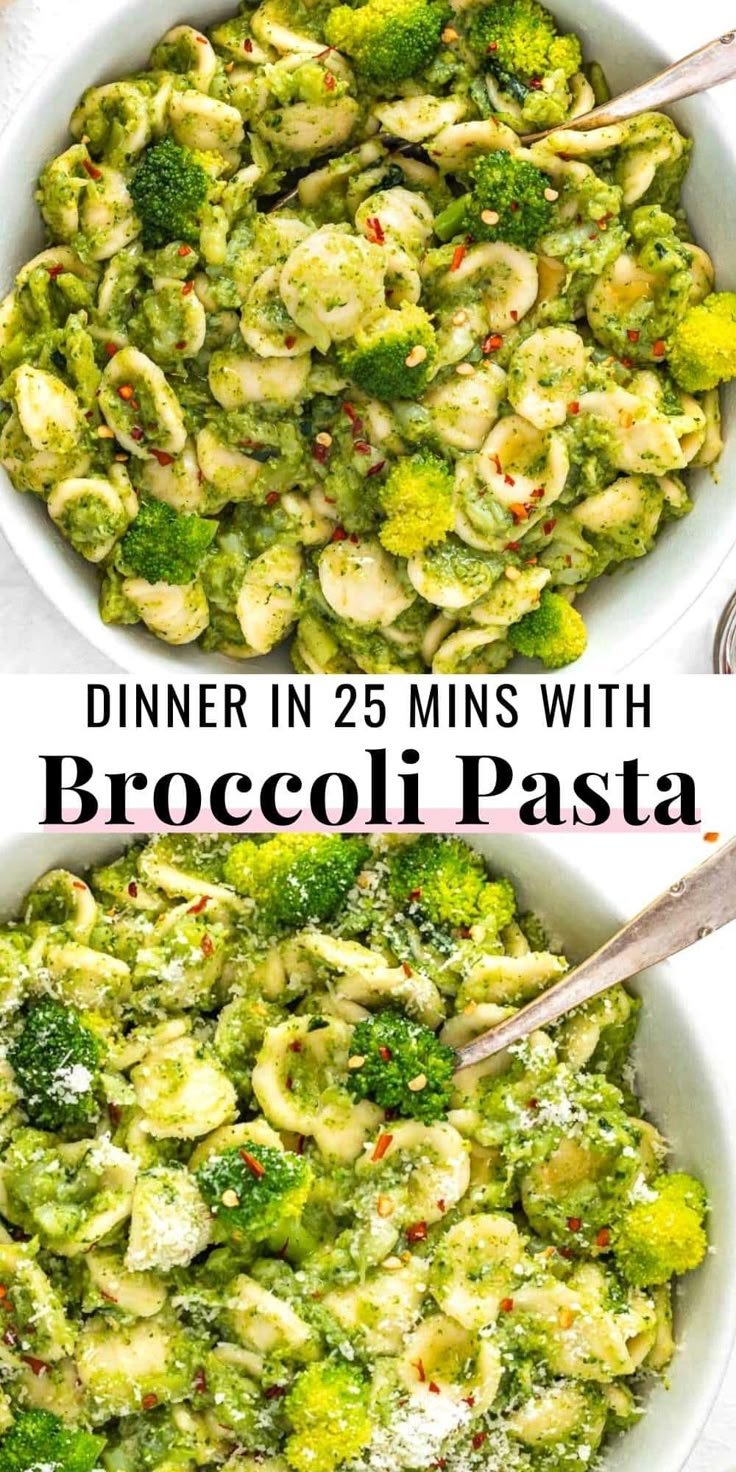 Broccoli Pasta in Less Than 30 Minutes - The Plant Based School