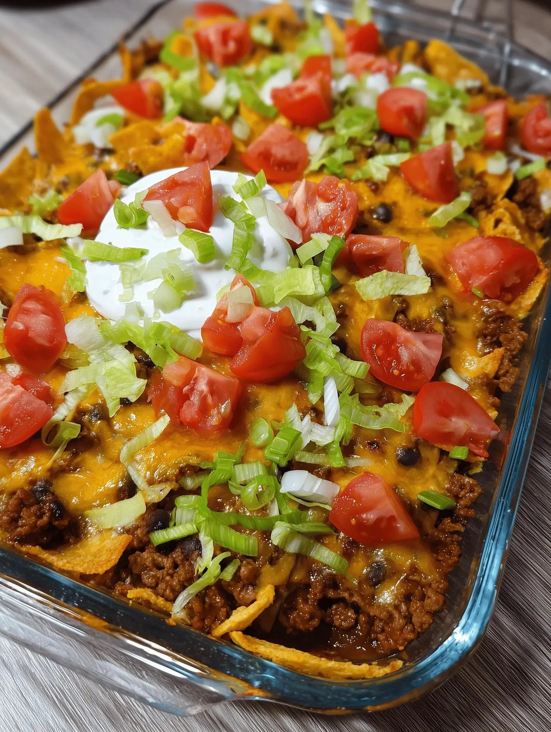 Walking Taco Casserole