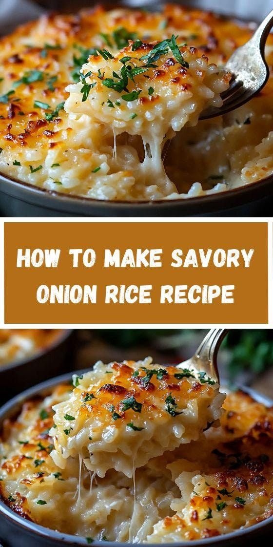 French Onion Soup Rice