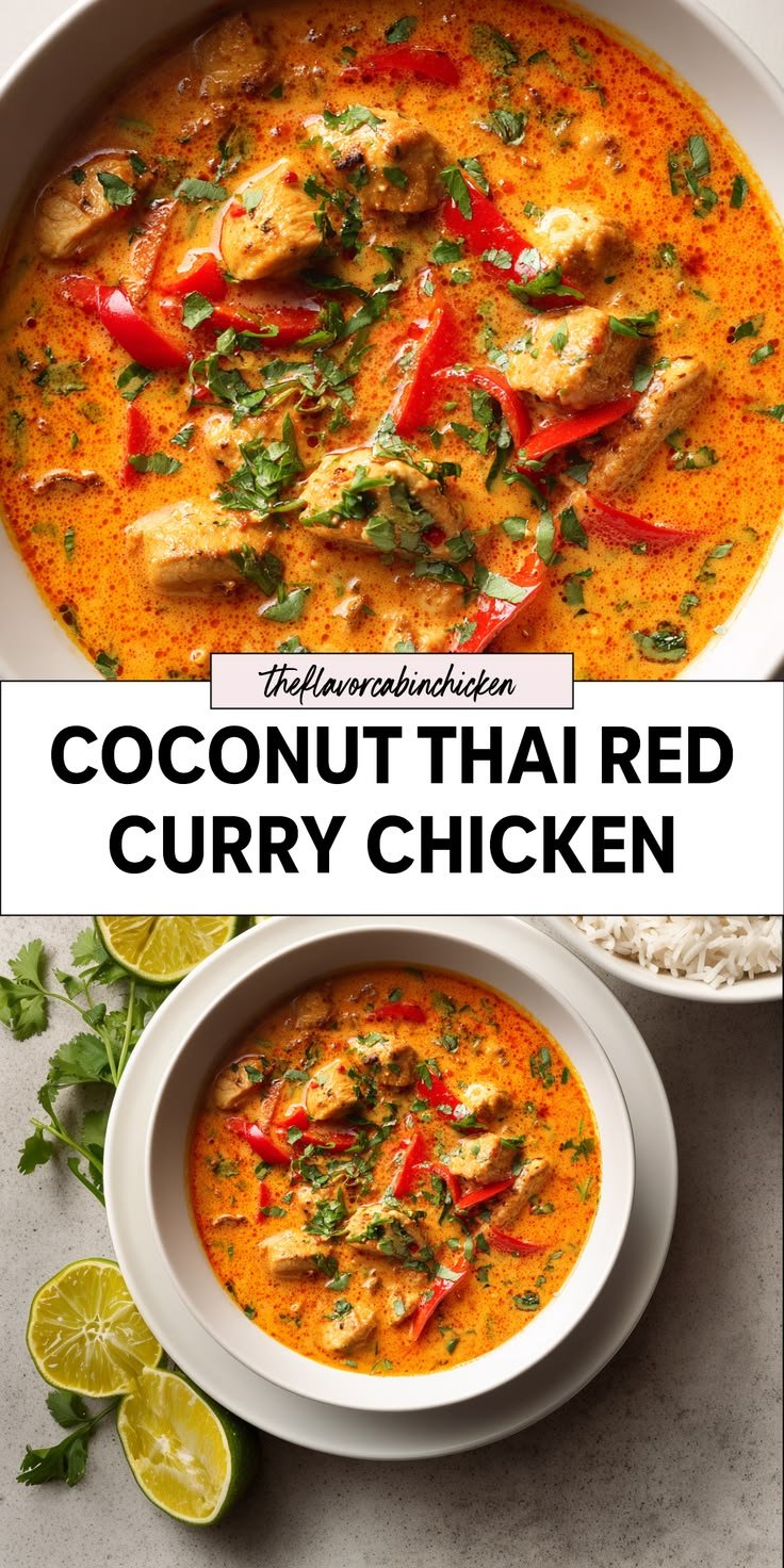 Creamy Thai Red Curry Chicken