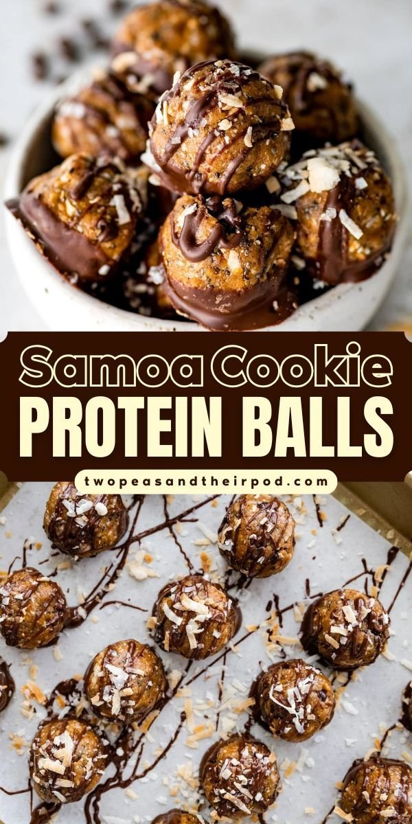 Samoa Cookie Protein Balls