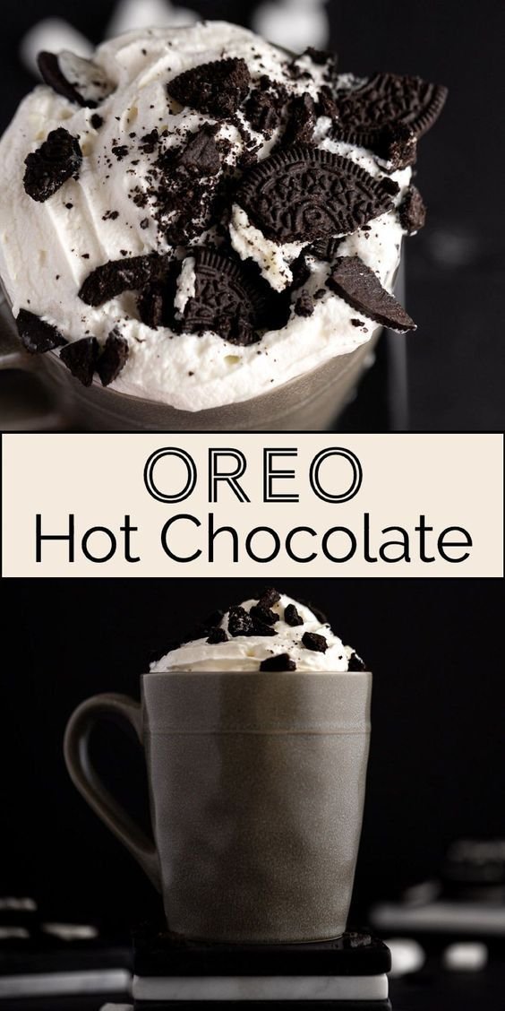 Oreo Hot Chocolate