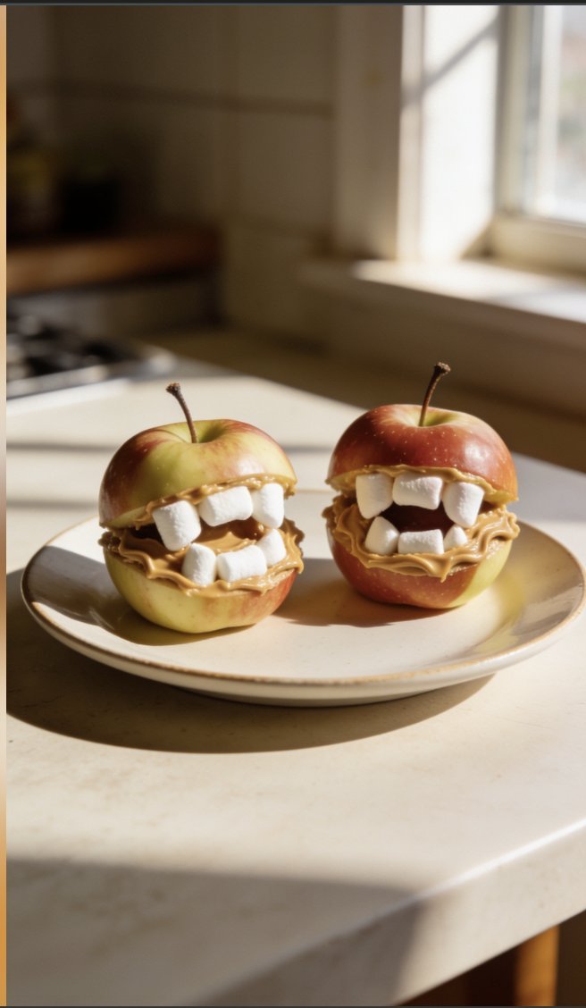 Monster Mouth Apple Bites