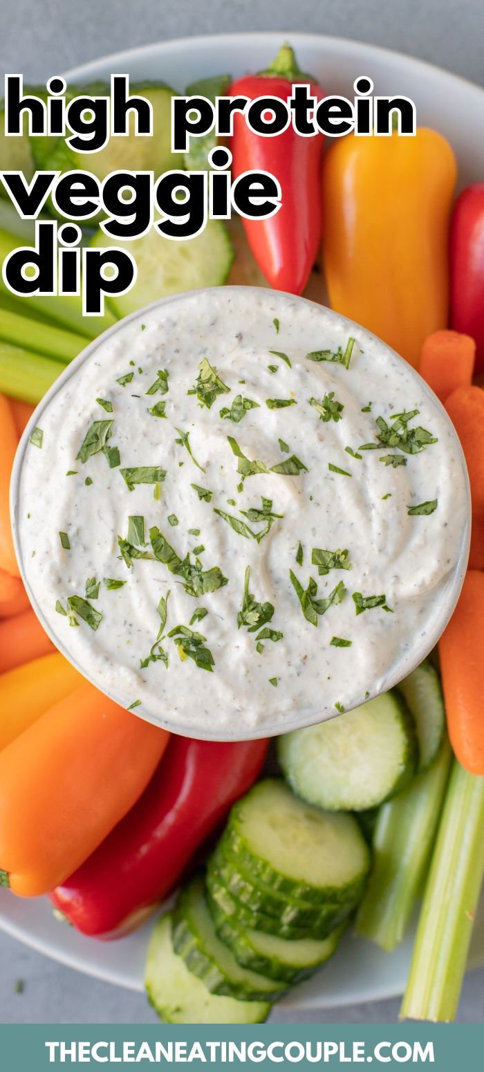 High Protein Veggie Dip