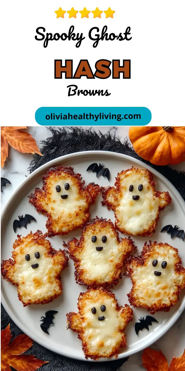Halloween Hash Browns 👻 Fun & Easy Ghost-Shaped Recipe