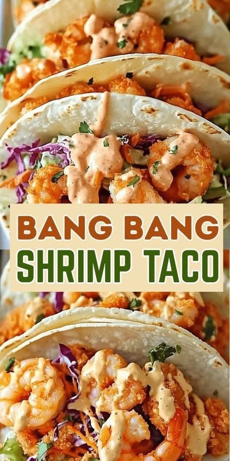 Bang Bang Shrimp Tacos